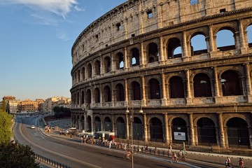 Fototapeta na wymiar Il Colosseo di Roma