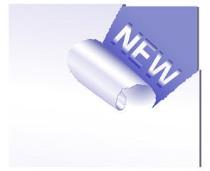 The torn-off corner NEW