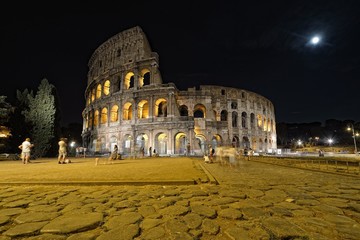 Fototapeta na wymiar Il Colosseo di Roma