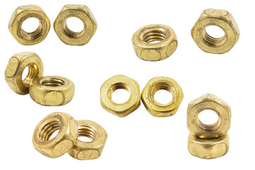 nut isolated on white