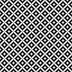 Black and white geometric seamless pattern.