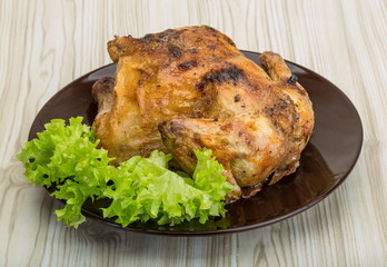 Roasted chicken