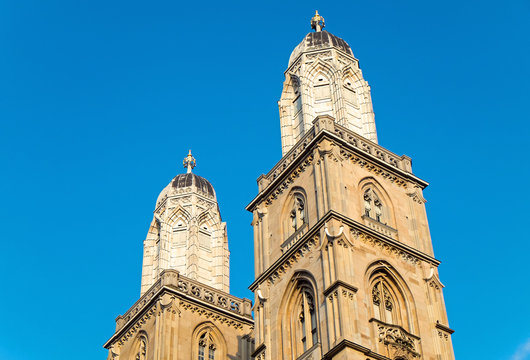 The towers of the Grossmunster