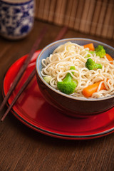 Asian noodle soup