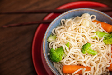 Asian noodle soup
