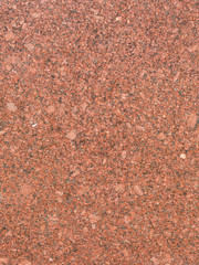 red granite slab