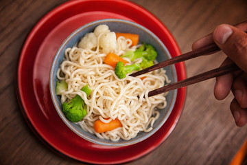 Noodle soup
