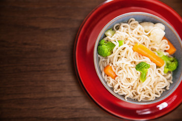 Asian noodle soup