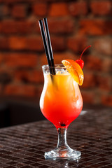 cocktail in the bar