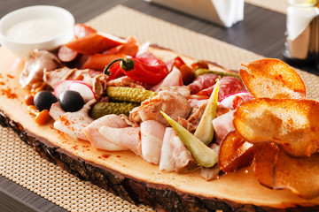meat appetizer