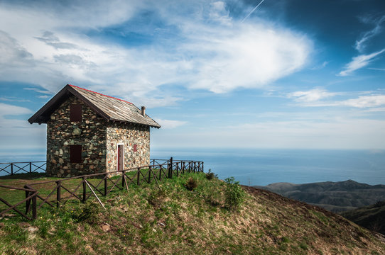 Vista sul mar Ligure