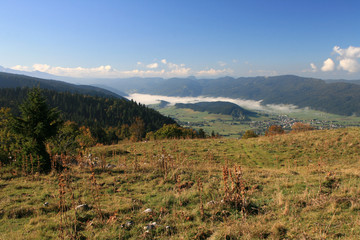Vallée d'Autrans vue de la Plénouze