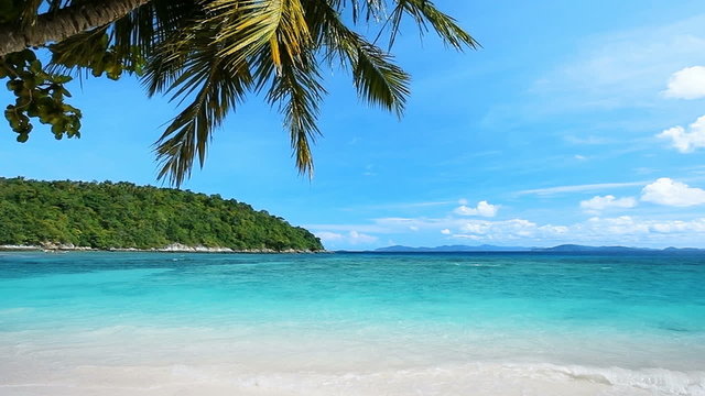 Peaceful tropical beach