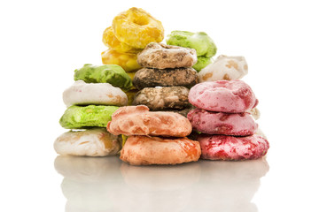 Traditional Italian snack from Puglia, called Taralli with sugar