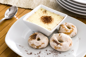 white chocolate dessert
