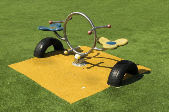 Swing at the playground