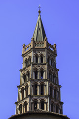 saint Sernin Parvis,1987,  France, Basilique Saint-Sernin de Tou