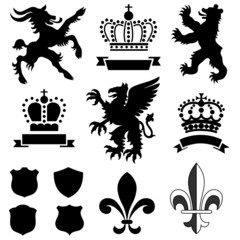 Heraldry Ornaments © Giraphics