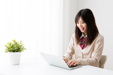 young asian woman lifestyle image