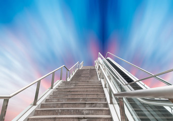 escalator to the sky