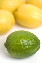 ライムとレモン