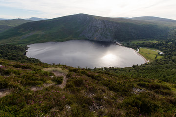 Lough Tay en Irlande, région de Wicklow