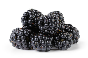 ripe organic blackberries © GCapture
