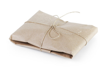 small post packet vintage style parcel or gift