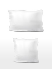 blank pillows set