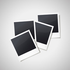 blank photo frames