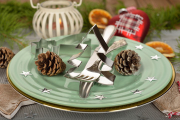 Christmas cutlery