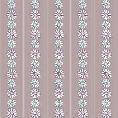 chamomile seamless pattern