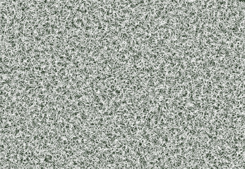 bright green grass with a snow covering