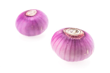 Onion isolated on white