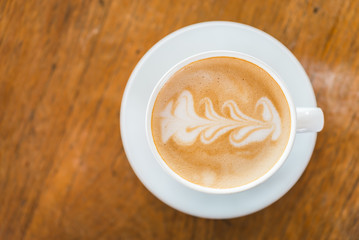 Latte coffee
