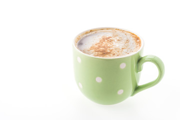Coffee cup isolated on white background