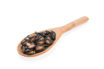 watermelon seed isolated on white background