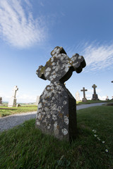 Chateau et cimetière de Cashel en Irlande