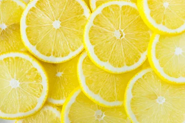 Foto op Plexiglas schijfje citroen © olllinka2