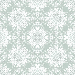 Floral Seamless Vector Pattern. Orient Abstract Background