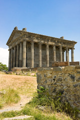 Fototapeta na wymiar Antique temple in Garni, Armenia