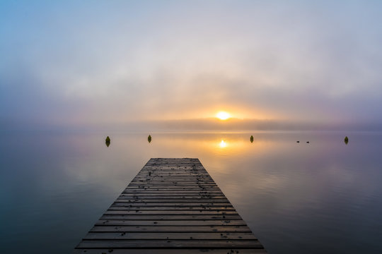 Morgendämmerung am 