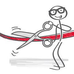 Er&ouml;ffnung, rotes Band