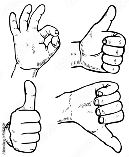 "bad and good hands" Stock image and royalty-free vector files on ...