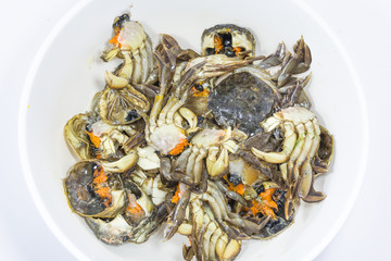 GREEN TIDAL CRAB sauce marinade