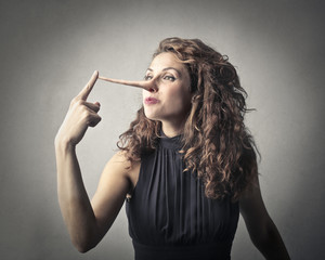 Obraz premium Don't lie to me!