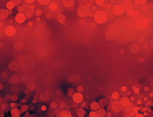 abstract red bokeh background