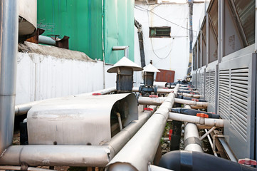 Naklejka premium Water tank