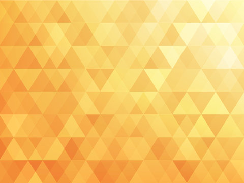 triangle abstract background of yellow