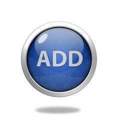 add circular icon on white background